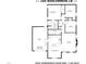 Detailed floorplan layout of the home with clearly marked dimensions at 104 Roscommon Ln, Clayton, NC 27520