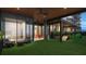Community rooftop deck with dog run, lounge area, outdoor dining, and views of the surrounding neighborhood at 400 W Main St # 2007, Durham, NC 27701