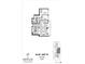 Detailed floor plan of a 2 bedroom, 2 bath unit showcasing the layout and dimensions at 400 W Main St # 2601, Durham, NC 27701