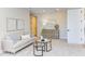 Comfortable seating area featuring a modern design, neutral walls, and soft textures at 600 N Roxboro St # 41, Durham, NC 27701