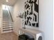 Modern entryway with stylish decor and a staircase at 610 Walnut Hts Dr # 102, Raleigh, NC 27610