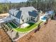 Luxury home with pool and outdoor entertaining areas at 291 Riverstone Dr, Pittsboro, NC 27312