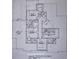Second floor plan includes three bedrooms, two bathrooms and an attic at 501 Hertford St, Raleigh, NC 27609