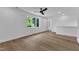 Spacious bonus room featuring hard wood floors and large windows at 2601 Mayview Rd, Raleigh, NC 27607
