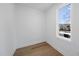 Bright home office features wood floors and a window with a view at 2601 Mayview Rd, Raleigh, NC 27607