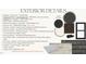 Listing of exterior design features including paint colors, shingles, and accents at 72 Hazelwood, Pittsboro, NC 27312