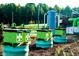 Bee houses are located near the water treatment facility at 167 Edgefield St, Pittsboro, NC 27312