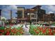 Modern exteriors of the community buildings showcase dining and retail options for residents at 167 Edgefield St, Pittsboro, NC 27312