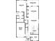 One-story floor plan with main suite, office, and covered porch at 345 Maidenhair Pl, Clayton, NC 27520