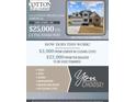New two-story home featuring a stone-accented facade, a two-car garage, and a well-maintained lawn at 125 Cotton Fields Ln # 26, Fuquay Varina, NC 27526