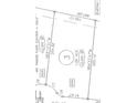 Plot map showing lot dimensions and size at 5209 Bent Leaf Dr, Raleigh, NC 27606