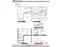 Layout of the first floor of the home including kitchen, dining room, Gathering room, and bedrooms at 152 Southern Estates Dr, Sanford, NC 27330