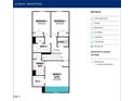A second-floor floorplan shows bedrooms with an owner's suite that includes a walk-in closet and owner's bath at 187 Pinkie Ln, Garner, NC 27529