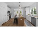 Charming 2-story blue house with front porch at 705 Heidelberg St, Durham, NC 27704