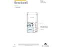 First floor floorplan featuring a two-car garage, bath, and bedroom at 3006 Freewinds Way # 41, Cary, NC 27519