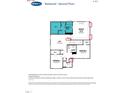 Redwood second floor plan featuring an owner's suite, loft, and three bedrooms at 504 Barbour Farm Ln, Four Oaks, NC 27524