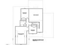 Detailed second floor plan showcasing the layout of rooms including bedroom #4, recreation room, and bedroom #3 at 2568 Lassiter Rd, Four Oaks, NC 27524