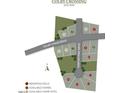 Colby Crossing site map showing available home sites, reserved/sold homes, and available homes at 3340 Colby Chase Dr # 2, Apex, NC 27539
