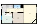 Detailed floor plan showcasing the layout of the home's first level at 6413 English Oaks Dr, Raleigh, NC 27615