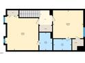 Floor plan displaying the arrangement of rooms on the second story at 6413 English Oaks Dr, Raleigh, NC 27615