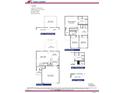 Adams Homes floorplan, highlighting the home's layout with spacious living areas at 321 Hopewell Branch Ct, Smithfield, NC 27577
