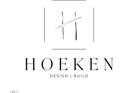 Hoeken Design | Build company logo with a clean and modern design in black and white at 416 Englewood Dr, Chapel Hill, NC 27514