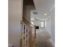 Bright living room with fireplace, and windows for a welcoming and warm atmosphere at 103 Roma Gora Ct, Princeton, NC 27569