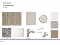 Collection of interior design samples for a Winston Classic home at 294 White Azalea Way, Homesite 74, Benson, NC 27504