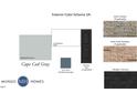 Image showing exterior color scheme options for the house at 55 Accord Dr, Youngsville, NC 27596
