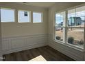 Home office with wood floors and large windows at 244 Combine Trl # Dm 108, Benson, NC 27504