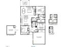 One-story house featuring 3 bedrooms, 2 baths, and a 2-car garage at 612 Matthiola Dr, Wendell, NC 27591