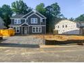 Charming two-story home with gray siding, white trim, and a well-lit view at 1901 Old Bramble Ln # 3, Fuquay Varina, NC 27526