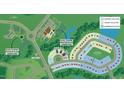Community site plan showing Toll Brothers Regency, amenities, pool, pickleball courts and resident buildings at 2021 Abbeyhill Dr # 66, Raleigh, NC 27610
