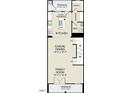 This floor plan displays the kitchen, casual dining, Gathering room, terrace, office, and pantry at 217 Broomgrove Way, Wake Forest, NC 27587