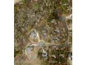 Aerial view of property and surrounding neighborhood at 172 Quail Pt, Pittsboro, NC 27312