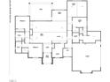 A clear reflected ceiling plan of the home, showing the layout of the rooms at 4804 Jefferson Ln, Raleigh, NC 27616