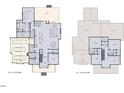 Two-story home floor plan showcasing an open layout and spacious rooms at 9 High Ridge Ln, Pittsboro, NC 27312