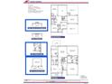 Detailed floor plan showcasing the layout of this 5-bedroom, 3.5-bathroom home at 69 Streamline Ct, Lillington, NC 27546