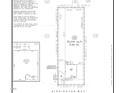 Detailed property map showcasing the lot dimensions, with home layout on a large lot at 243 Kissington Way, Benson, NC 27504