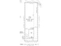 This plot plan shows the property lines of the large lot and home footprint at 261 Kissington Way, Benson, NC 27504