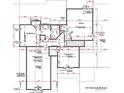 Second-floor floorplan highlighting bedroom layouts, media room, and unfinished storage space at 3912 Cedar Knolls Dr, Youngsville, NC 27596