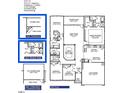 4 bed, 3 bath home, 2 car garage, covered lanai at 46 Streamline Ct, Lillington, NC 27546