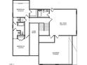 Floorplan showcasing the second story, featuring multiple bedrooms, a recreation room, and ample storage space at 1116 Delilia Ln, Wake Forest, NC 27587
