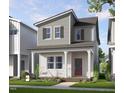 Charming home featuring a covered front porch and attractive architectural details at 942 Allen Park Dr, Knightdale, NC 27604