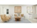 Bright game room with foosball table and comfy seating at 609 Morning Light Dr, Angier, NC 27501