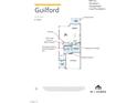 First floor plan features open layout with kitchen, Gathering room, and bedroom at 2480 Field Poppy Dr # 172, Apex, NC 27502
