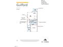 First floor plan featuring a Gathering room, kitchen, and 2-car garage at 2488 Field Poppy Drive Dr # 174, Apex, NC 27502