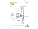 Single-story floor plan featuring a kitchen, Gathering room, and two bedrooms at 2413 Englemann Dr # 119, Apex, NC 27502