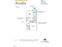 First floor plan showing kitchen, Gathering room, and two-car garage at 2484 Field Poppy Dr # 173, Apex, NC 27502