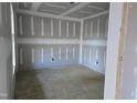 Unfinished bedroom in new construction home at 105 Forest Dr, Graham, NC 27253